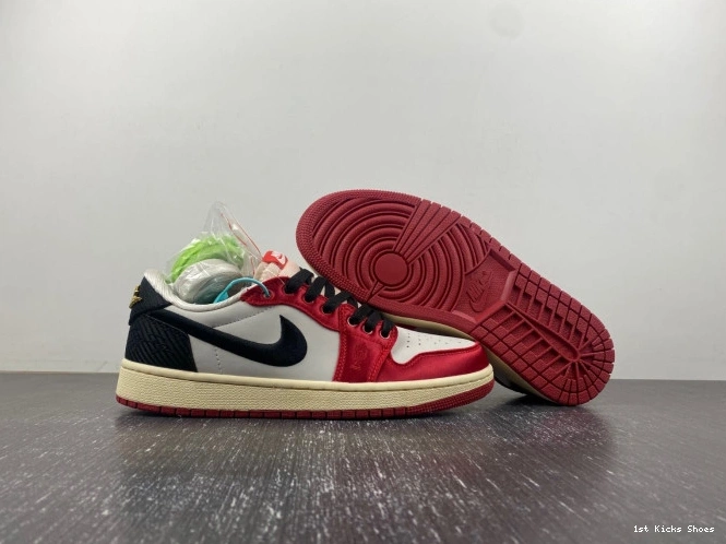1st Kicks x Jordan 1 Air Room OG Home FN0432-017 Low Trophy 0627